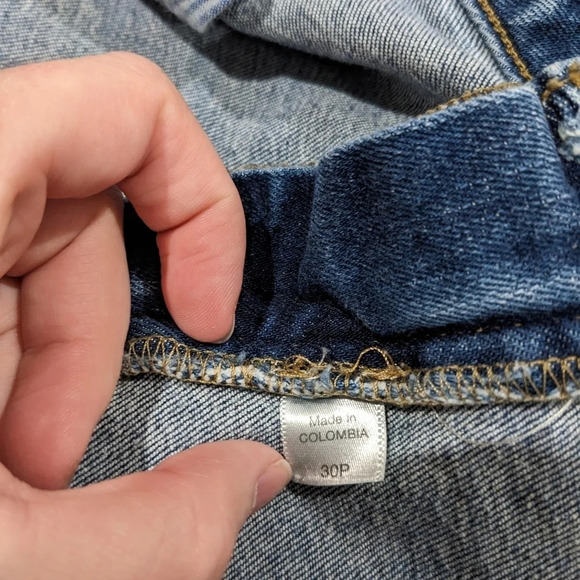 Garnet Hill 30P straight leg jeans - Picture 5 of 13